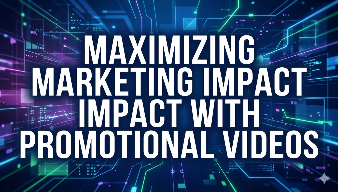 Maximizing Marketing Impact with Promotional Videos