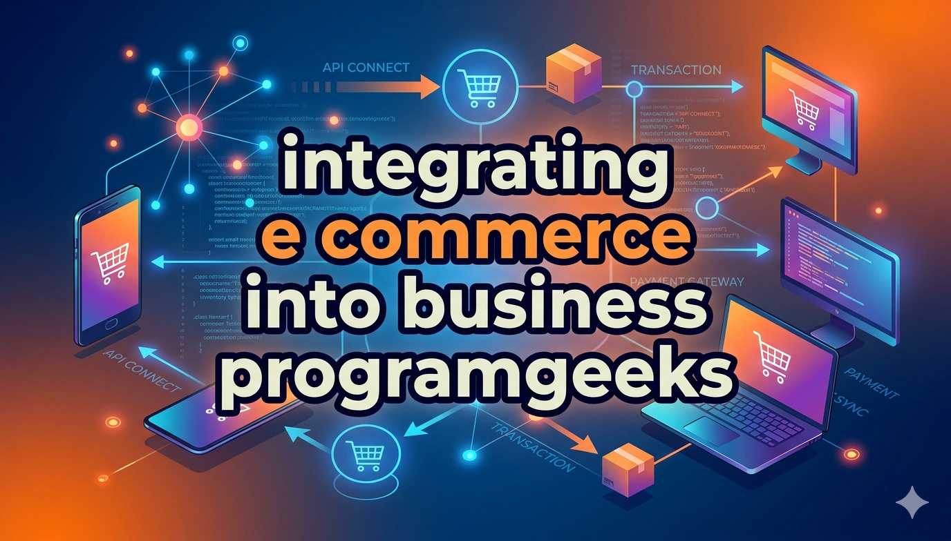 integrating e commerce into business programgeeks