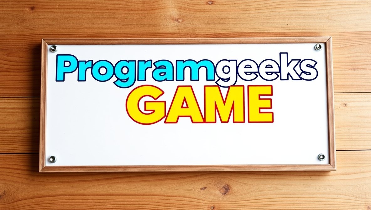 programgeeks game
