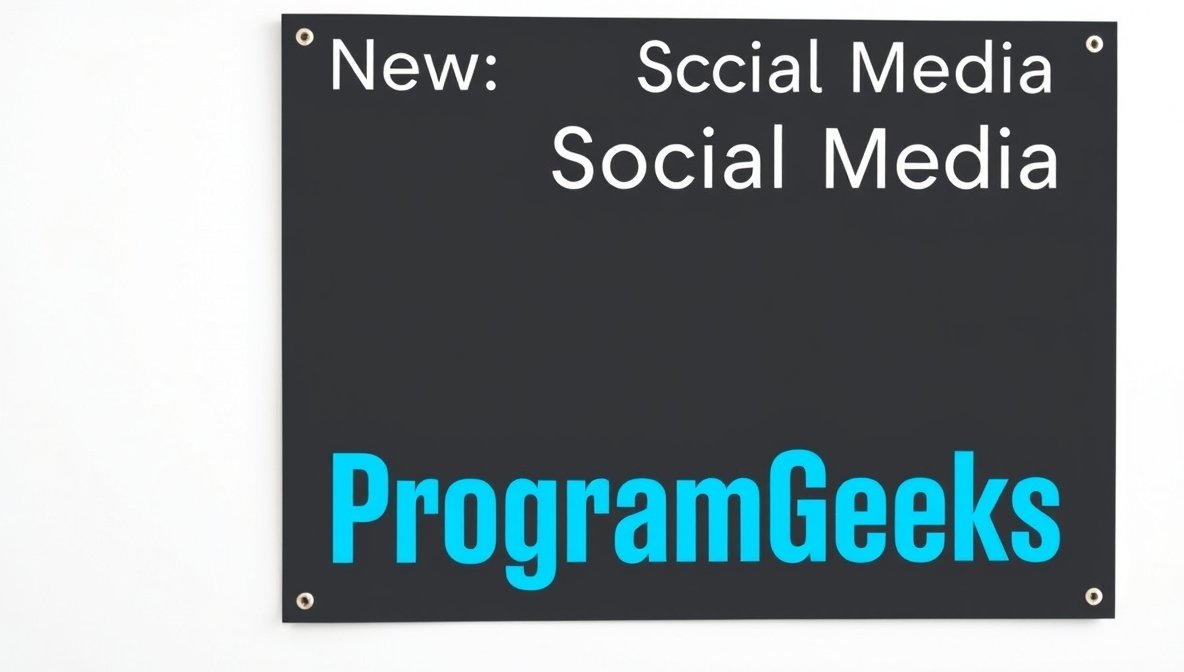 programgeeks social media new